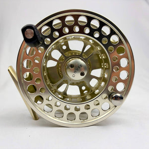 Orvis Battenkill Large Arbor V Champagne Reel and Silver Spool