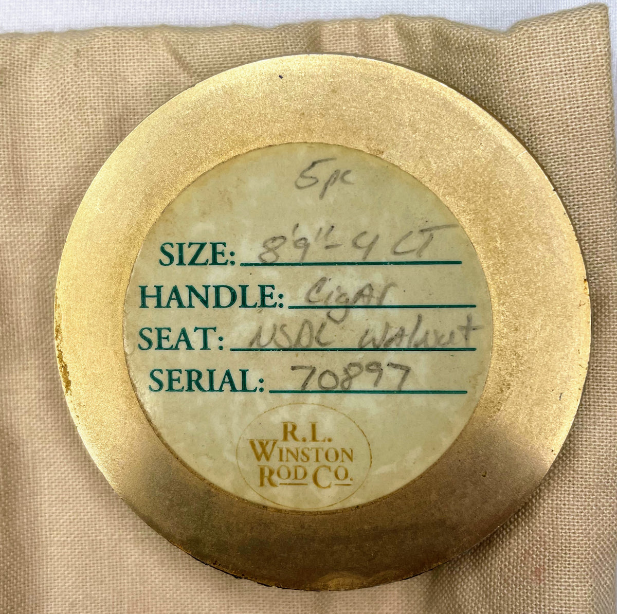 Winston LT 8&#39; 9&quot; 4WT 5PC Fly Rod