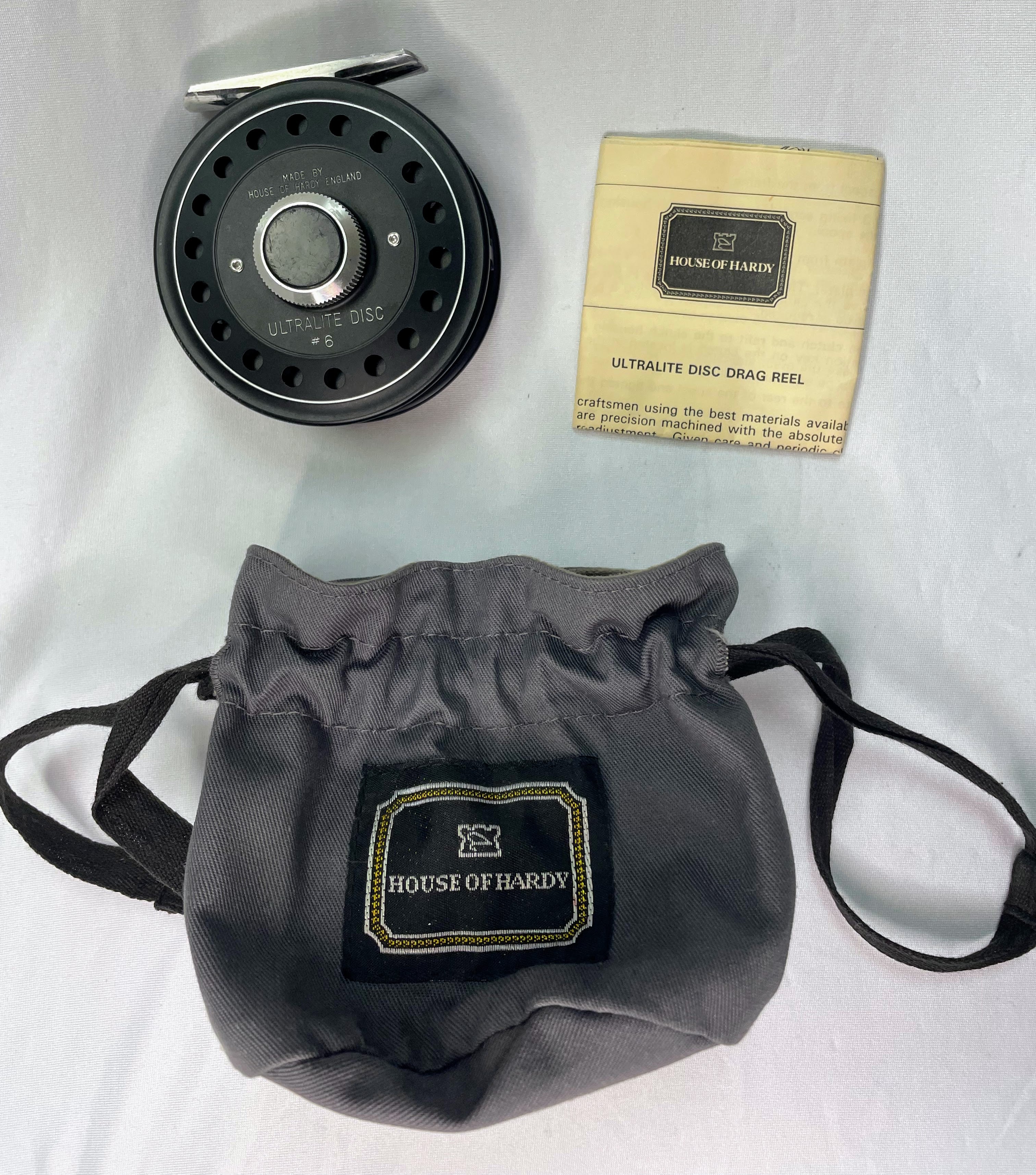Hardy Ultralite Disc #6 Reel | Motor City Anglers