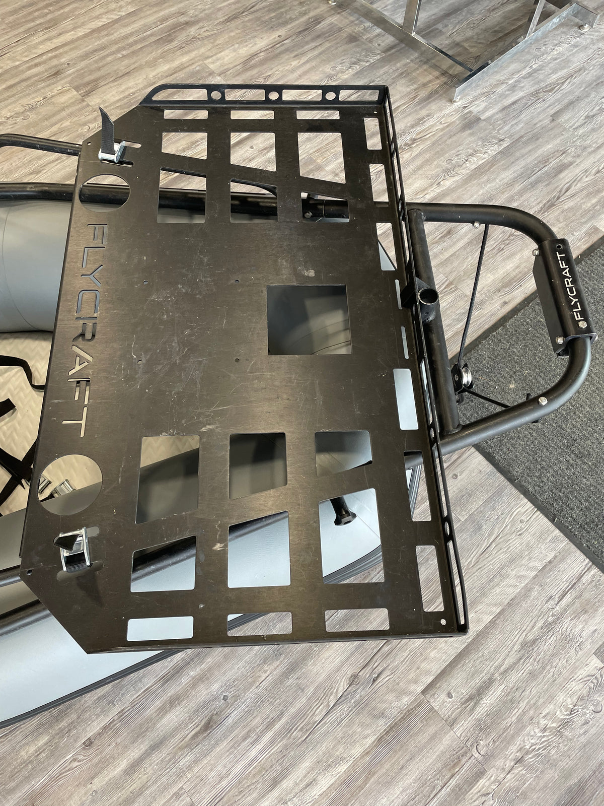 FLYCRAFT INFLATABLE FISHING BOAT: STEALTH FISHERMAN PACKAGE (2 MAN)