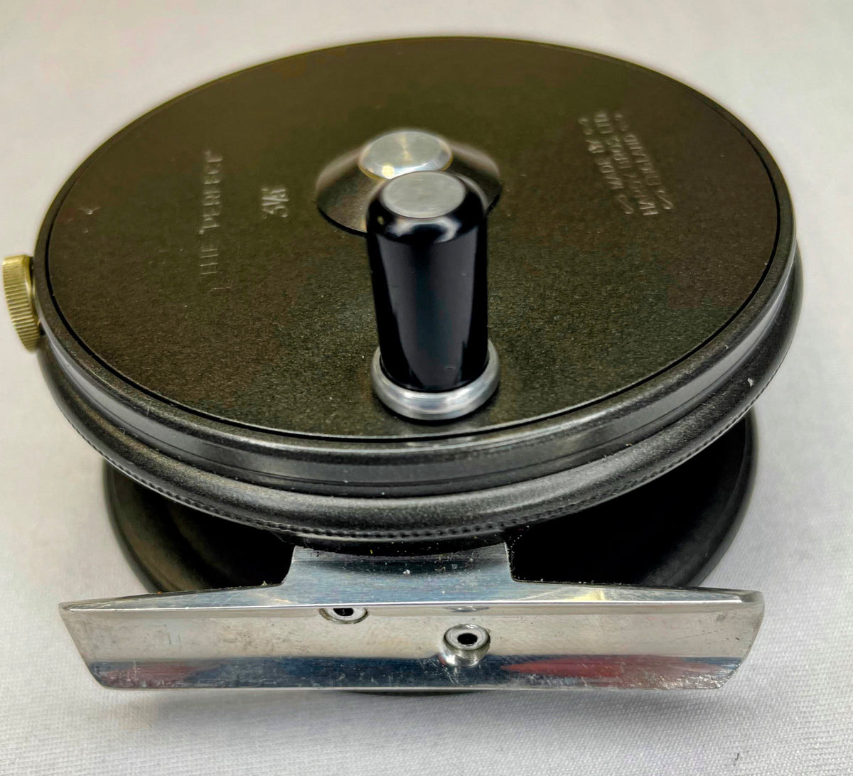 Hardy Perfect 3 1/8&quot; Fly Reel and 2 Spare Spools