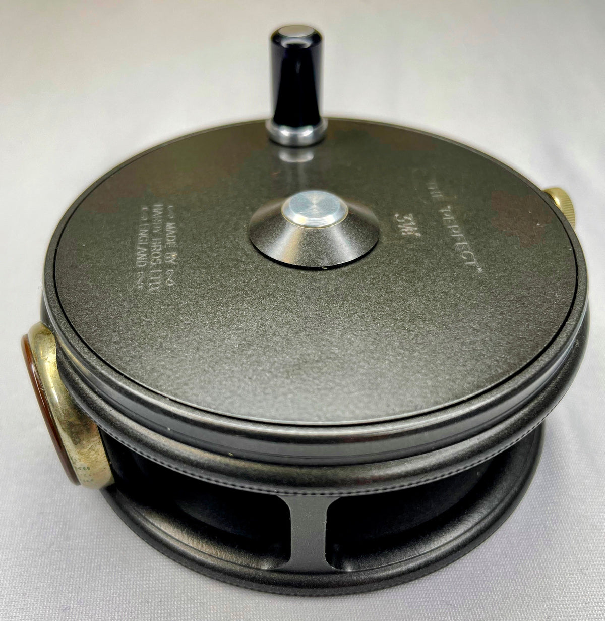 Hardy Perfect 3 1/8&quot; Fly Reel and 2 Spare Spools