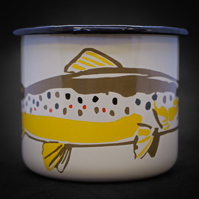 Rep Your Water Enamel Camp Mug - Big Trutta