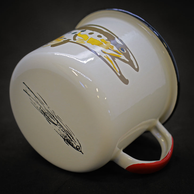 Rep Your Water Enamel Camp Mug - Big Trutta