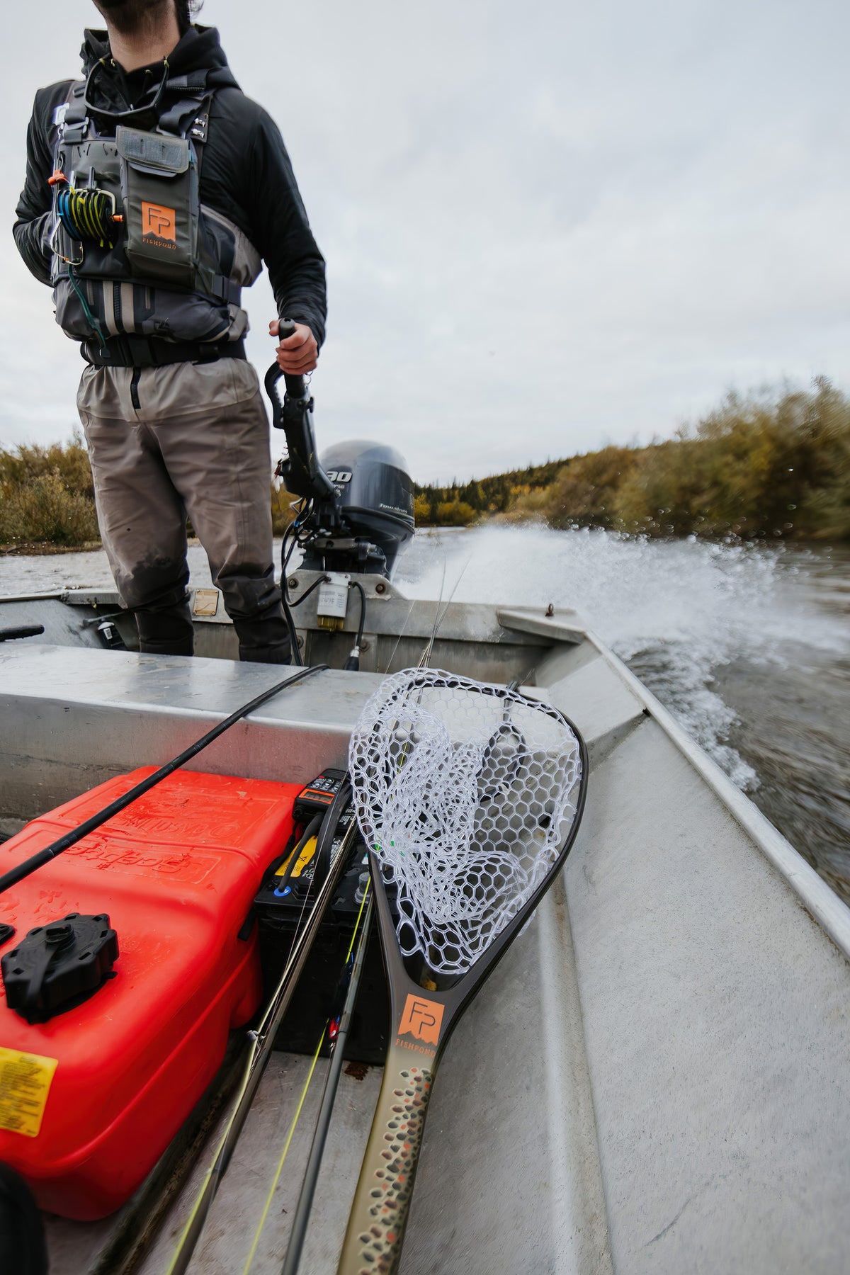 Fishpond Nomad Middle Fork Net - Brown Trout