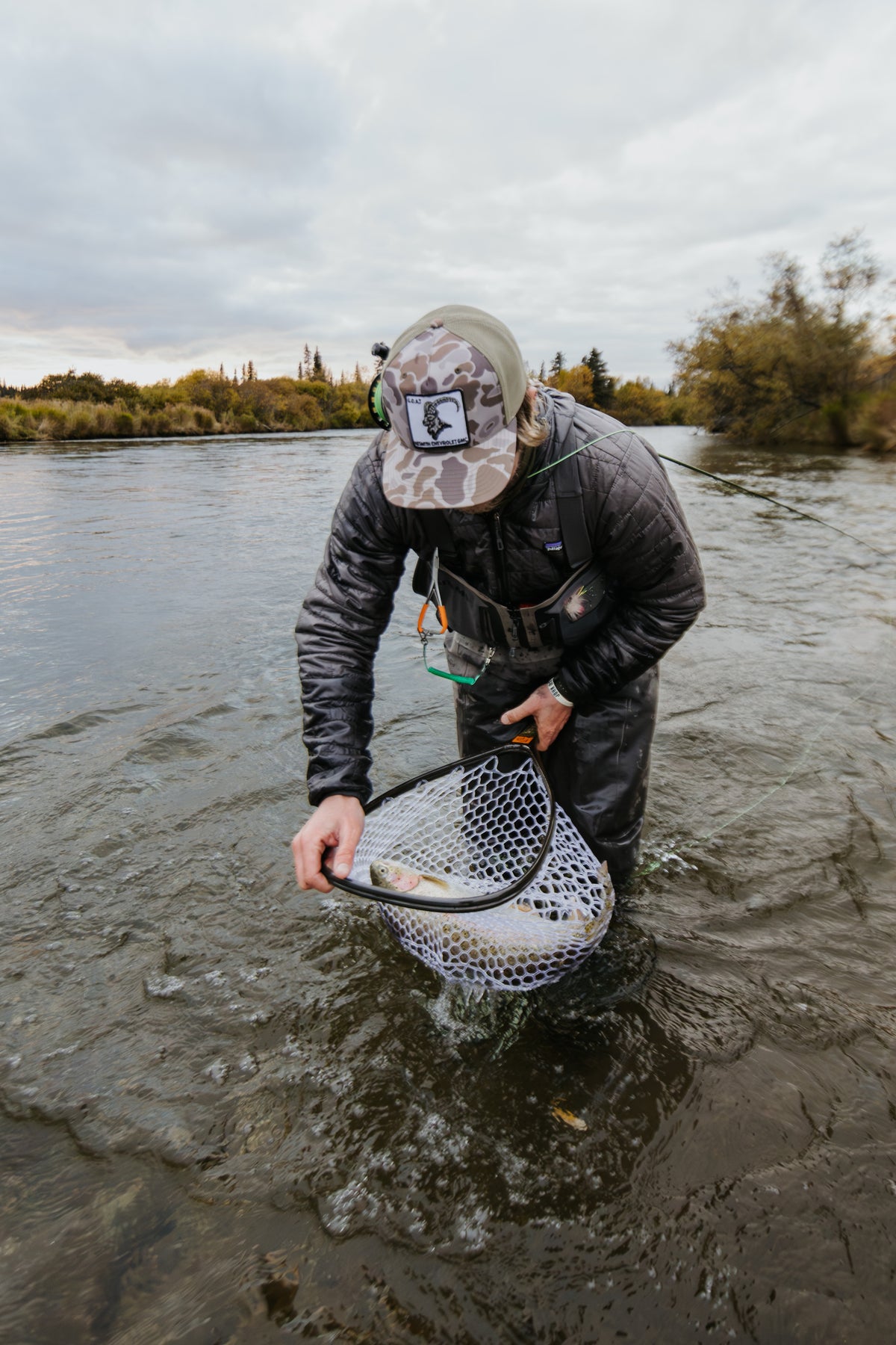 Fishpond Nomad Middle Fork Net - Brown Trout