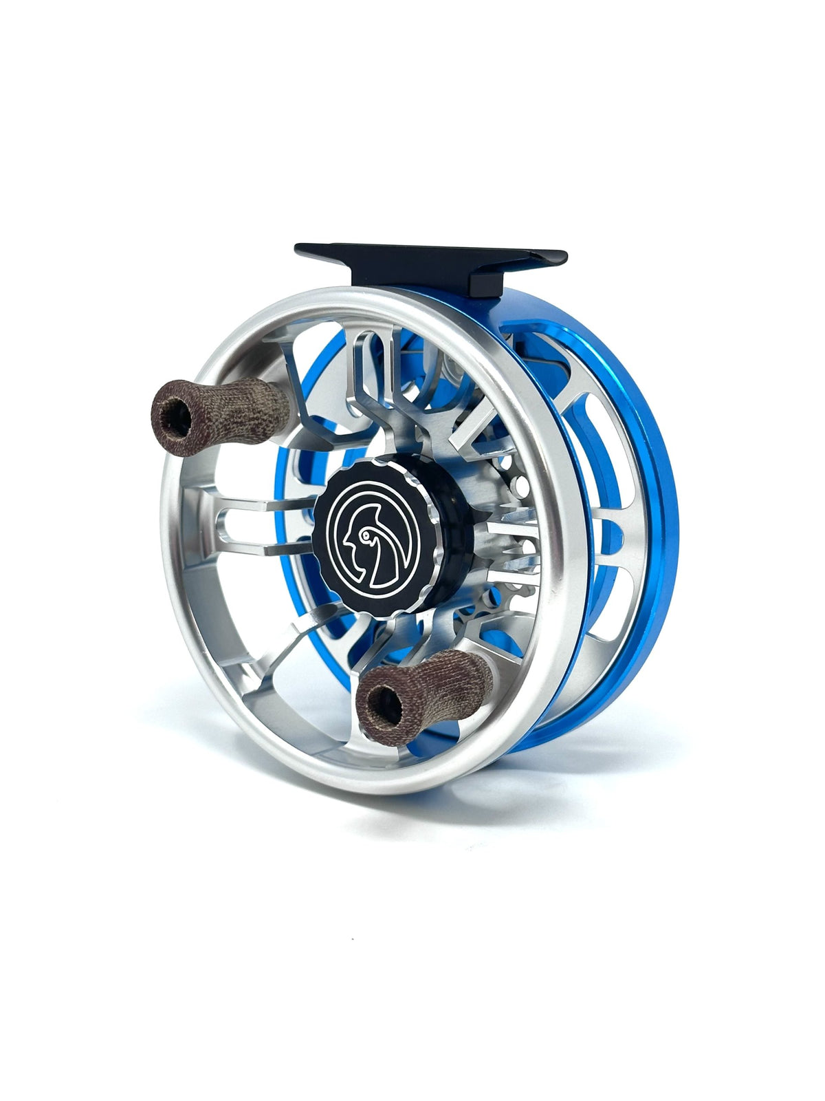 Cubalaya Fair Chase G2s 6-8wt Click Pawl Fly Reel Clear on Blue