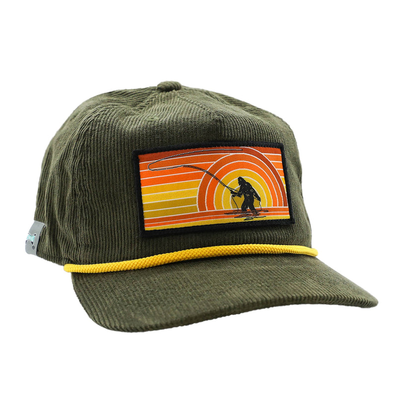 Rep Your Water Sunset Squatch Corduroy Edition Hat