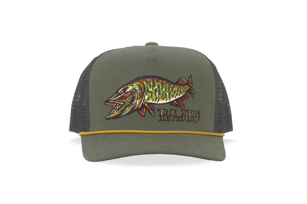 Bajio Muskie Curved Brim Trucker