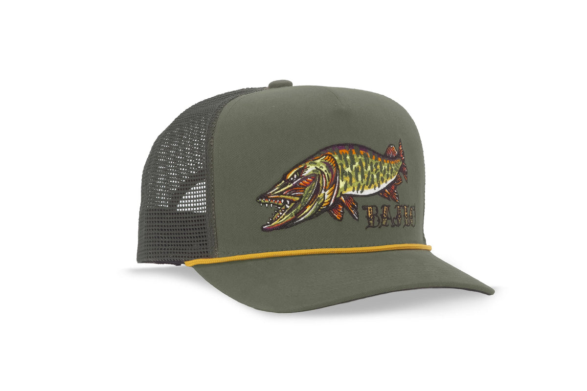 Bajio Muskie Curved Brim Trucker