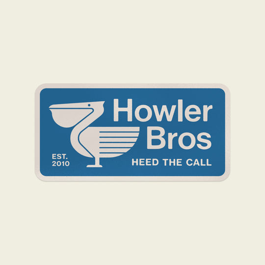 Howler Brothers Pelican Postage Sticker