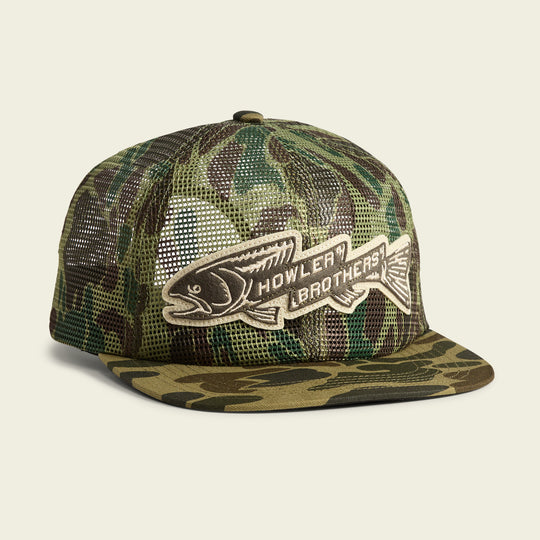 Howler Brothers Trout Bolt Snapback Camo