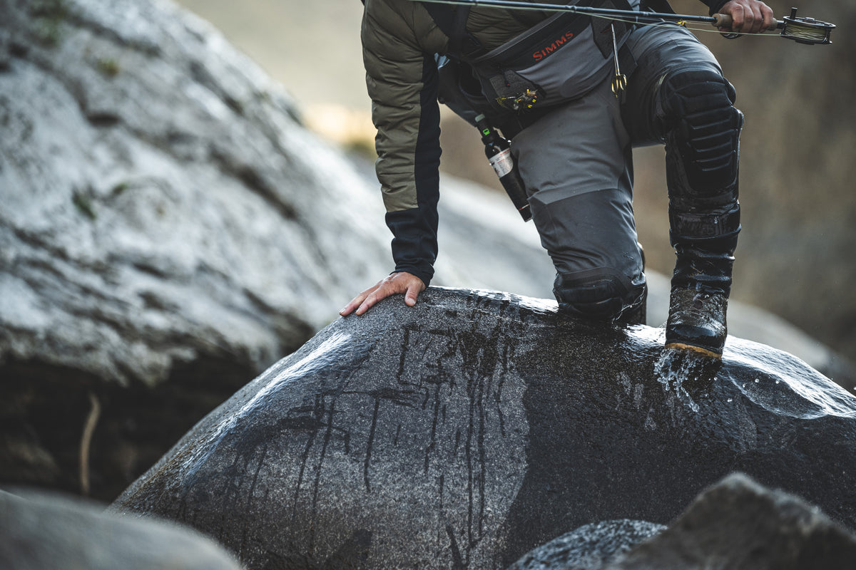 Simms Confluence Stockingfoot Wader - Graphite