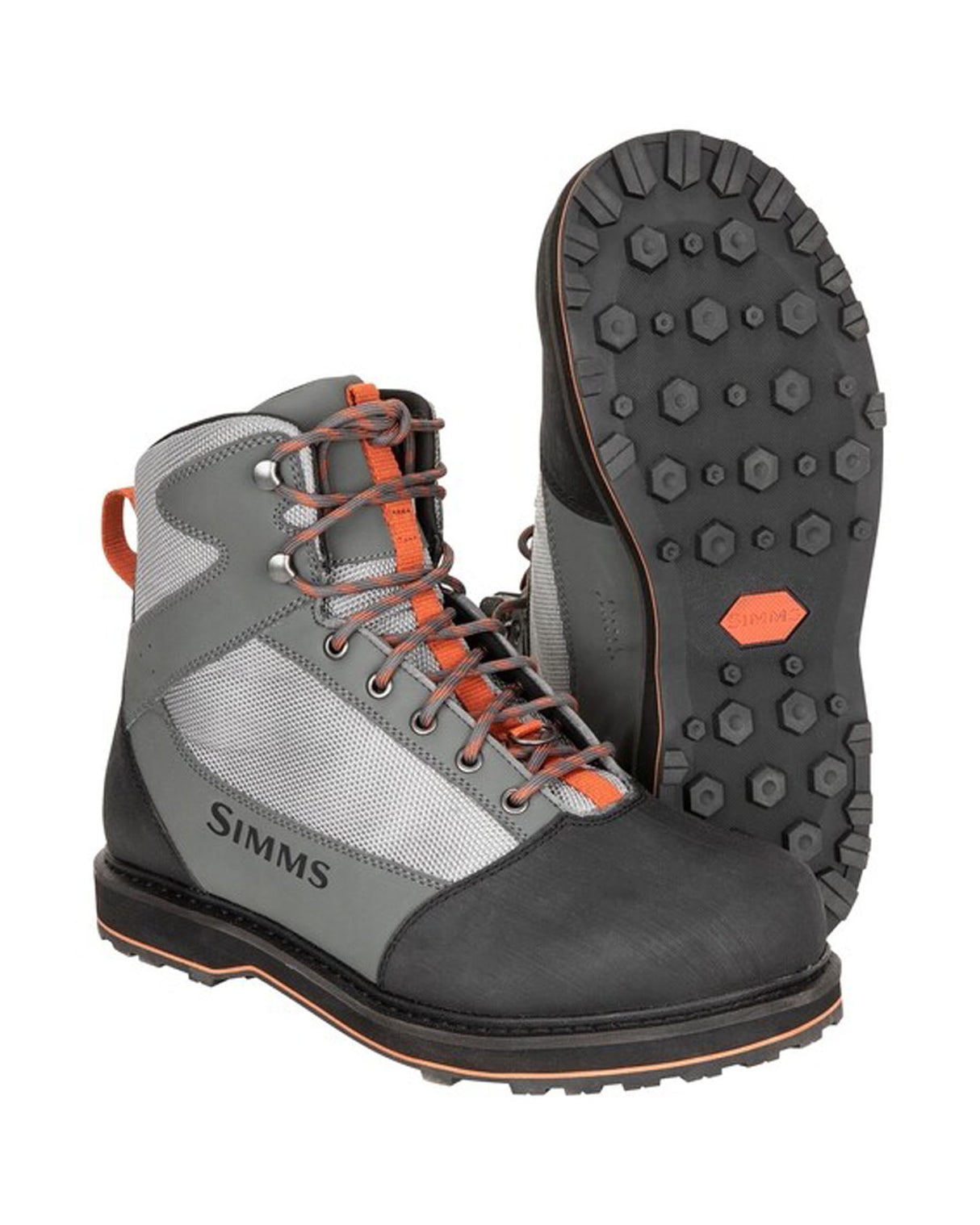 Simms Tributary Boot - Rubber Striker Grey 14