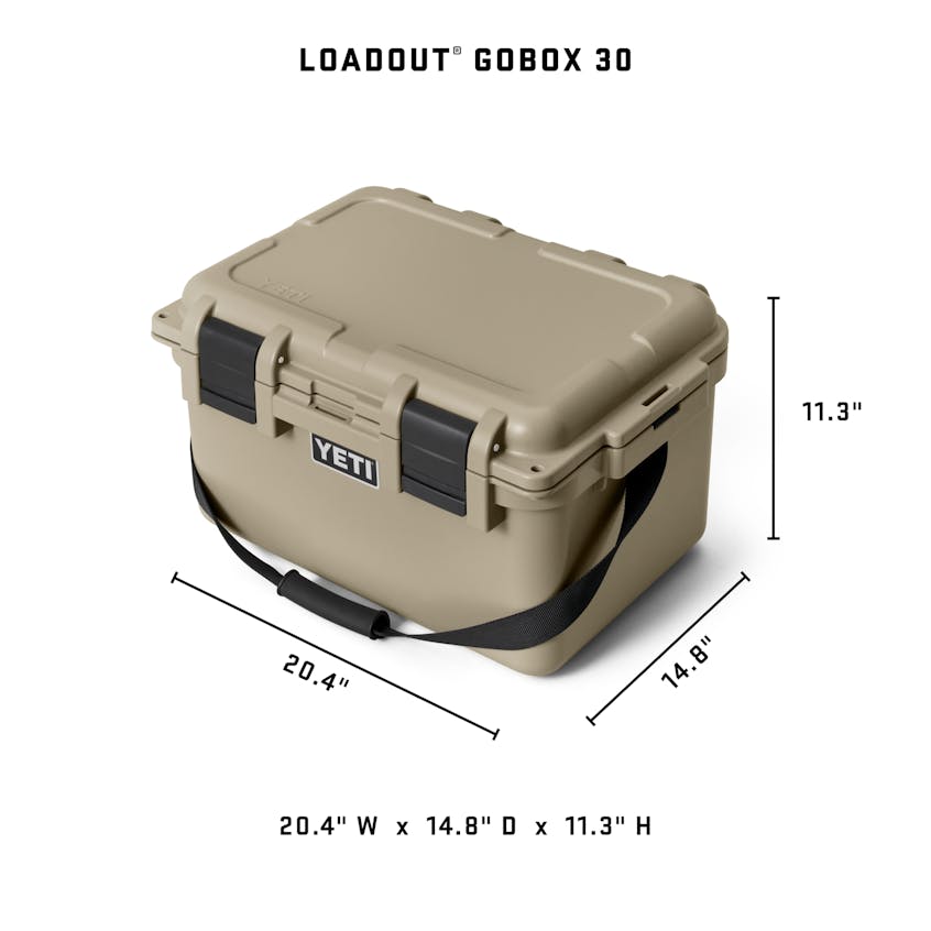 YETI Loadout GoBox 30 Gear Case