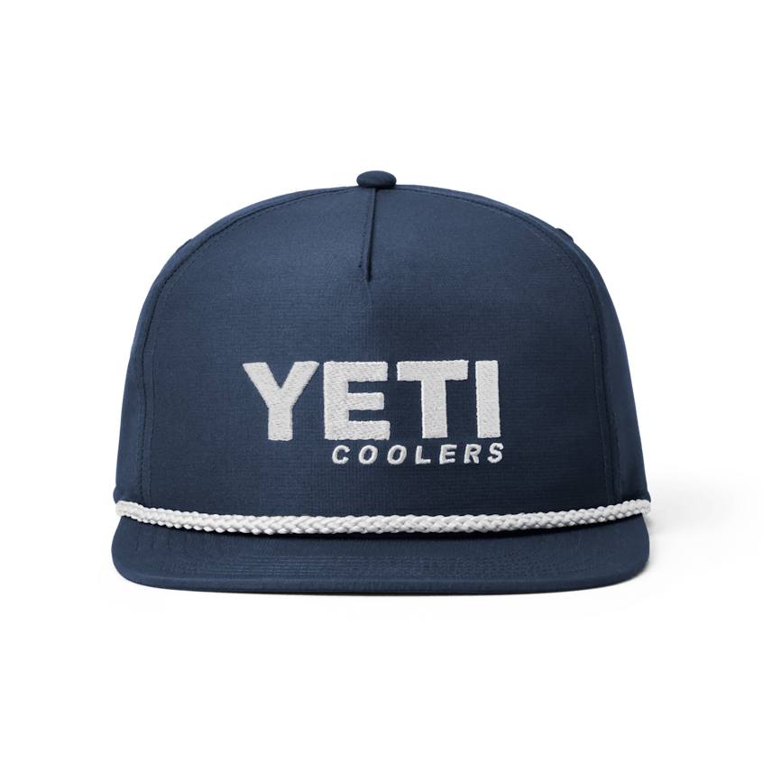 YETI Coolers Flat Brim Rope Hat