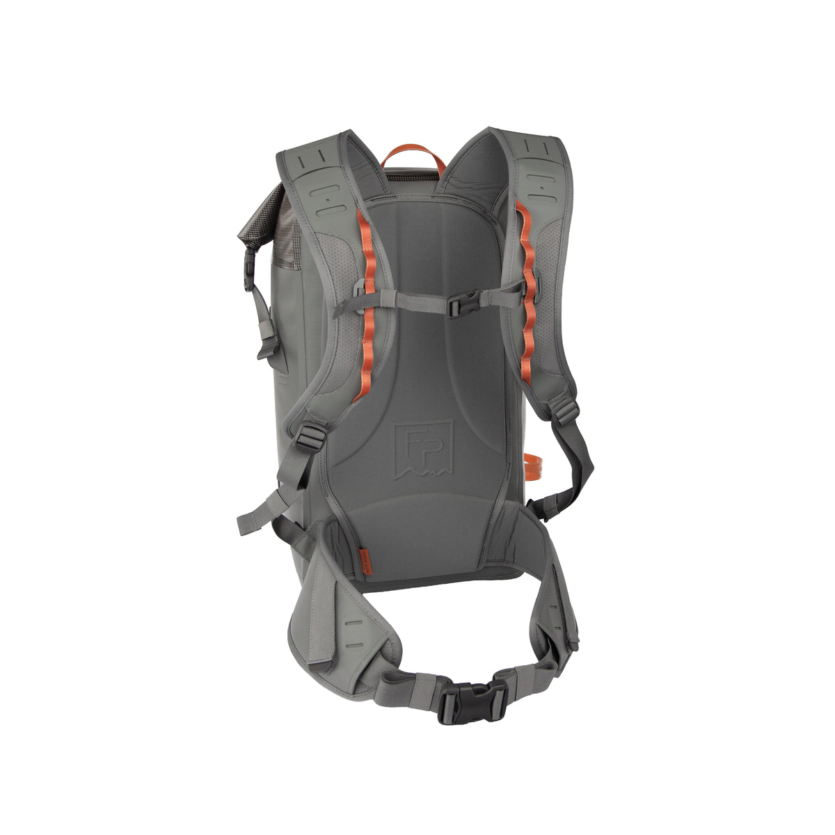Fishpond Wind River HD Roll-Top Backpack, back view