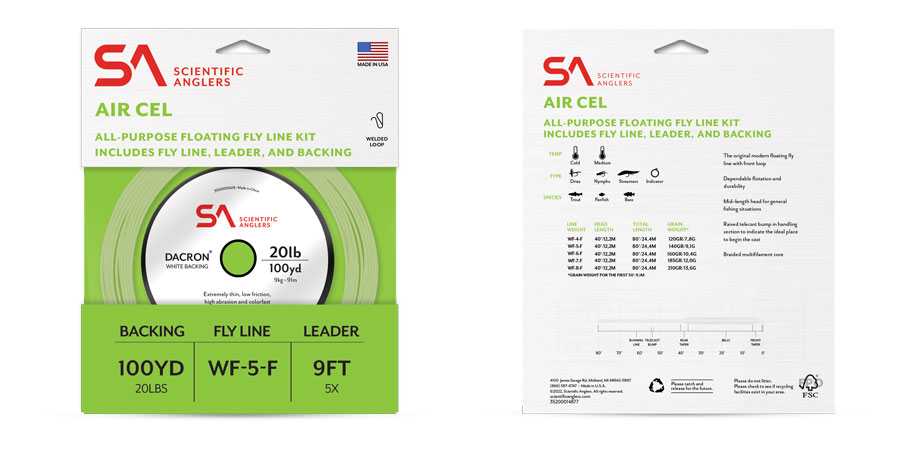 Scientific Anglers AIR CEL - FLY LINE KIT