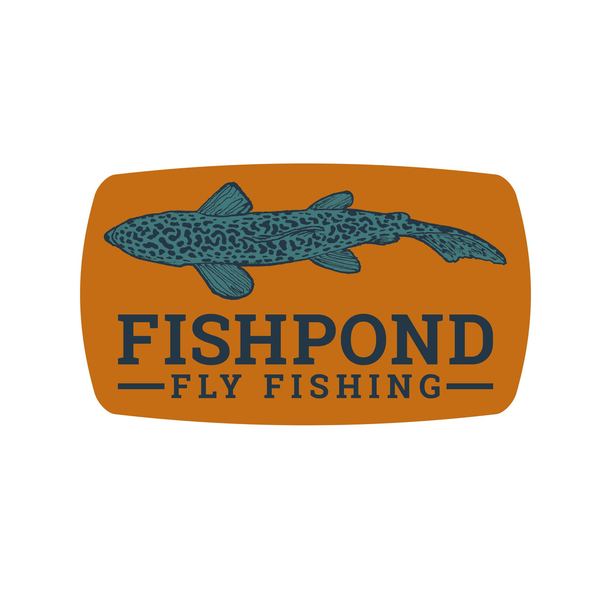 Fishpond Cruiser Sticker 6"