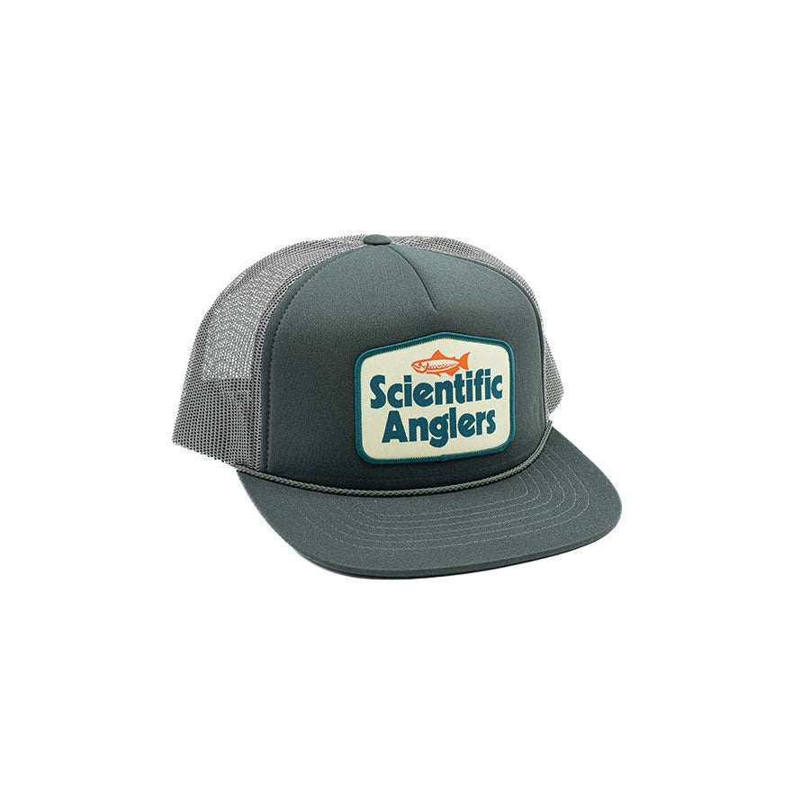 SCIENTIFIC ANGLERS FOAMIE TRUCKER SA LOGO GREY