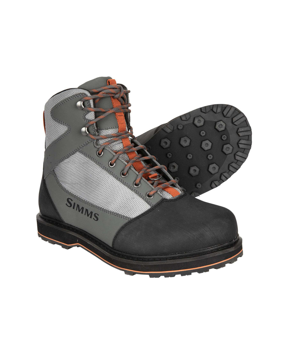 Simms Tributary Boot - Rubber Striker Grey 14