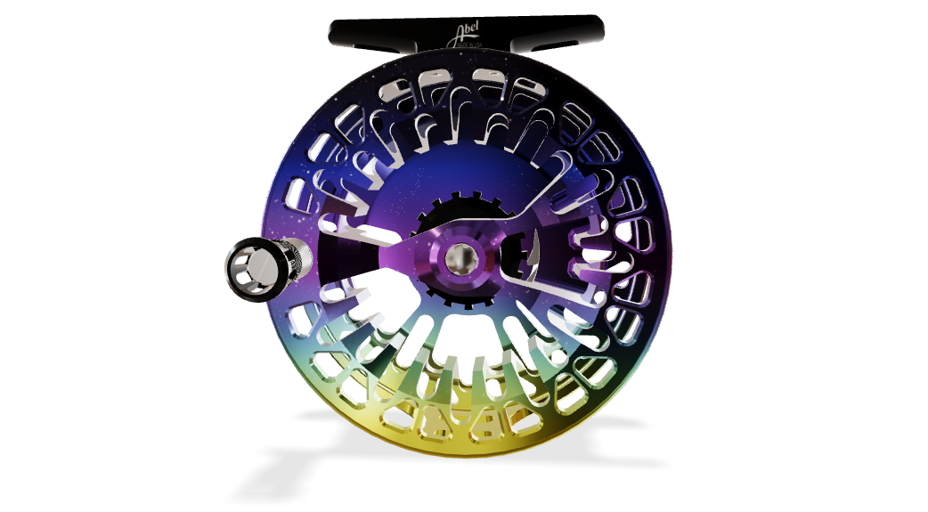 Abel Vaya 7/8 Northern Lights Fade Fly Reel