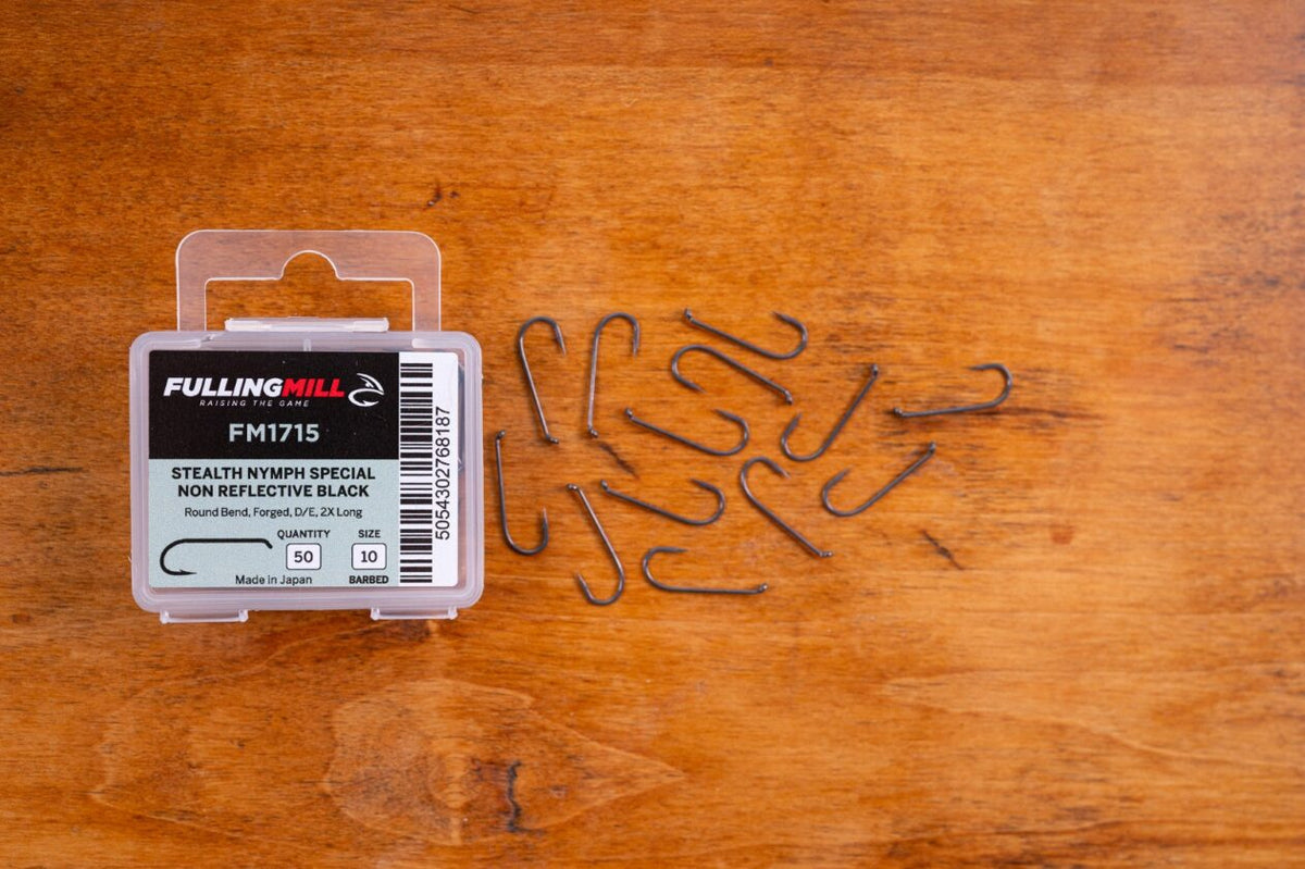 Fulling Mill Stealth Nymph Special Non Reflective Black