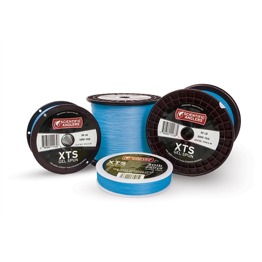 SCIENTIFIC ANGLERS XTS GEL SPUN POLYETHYLENE BLUE 50LB 250 YD