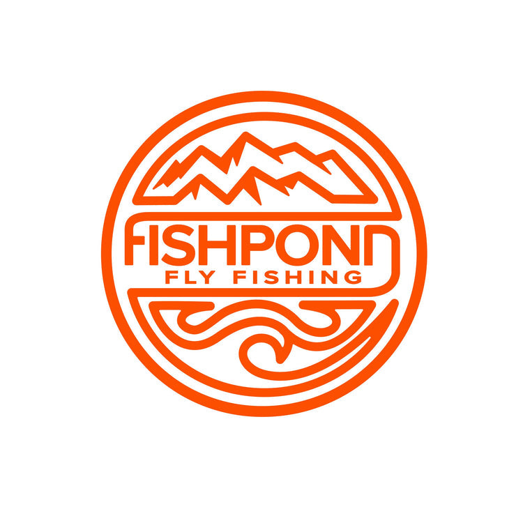 Fishpond Thermal Die Cut Sticker Headwater