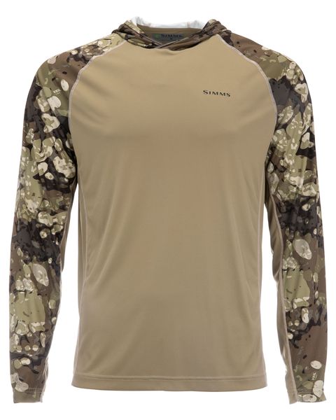 Simms BugStopper SolarFlex Hoody Riparian Camo