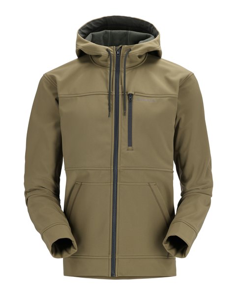SIMMS シムス　ローグフリースフーディ　フード付きソフトシェルパーカー　企業 Simms Rogue Hoody - Motor City Anglers