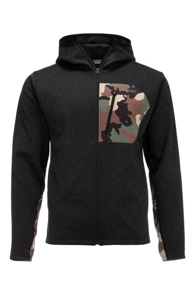 Simms CX Hoody Black Heather