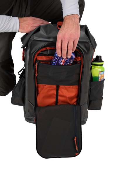 Simms G3 Guide Backpack Anvil Pockets Open
