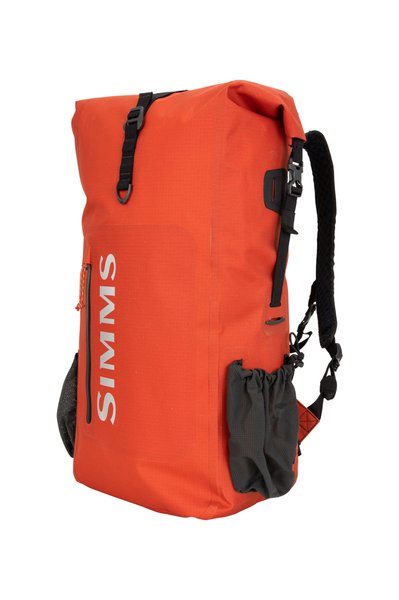 Simms Dry Creek Rolltop Backpack Simms Orange