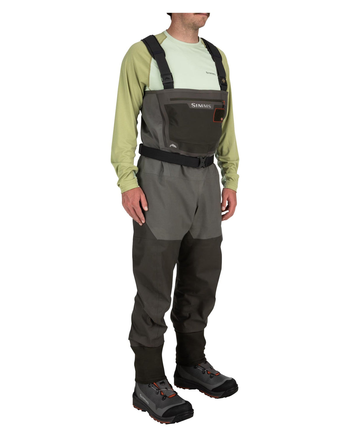 Simms G3 Guide Waders Gunmetal LK 9-11
