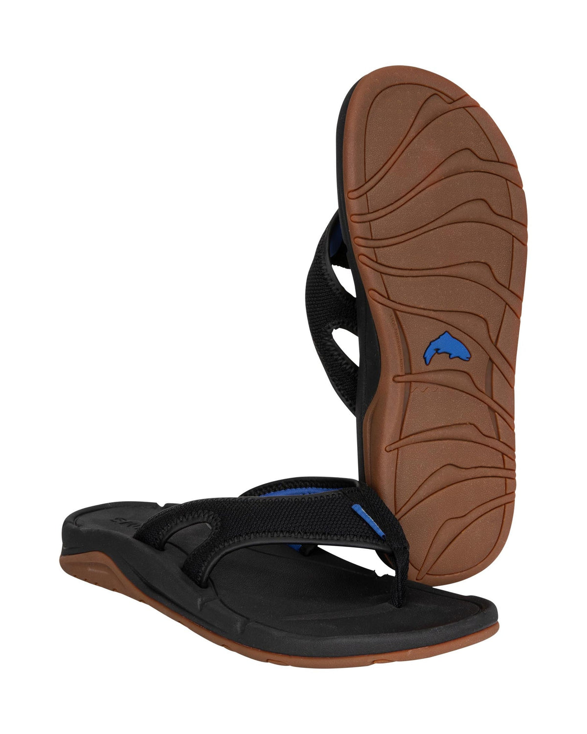 Simms Ms Challenger Flip Flop Black
