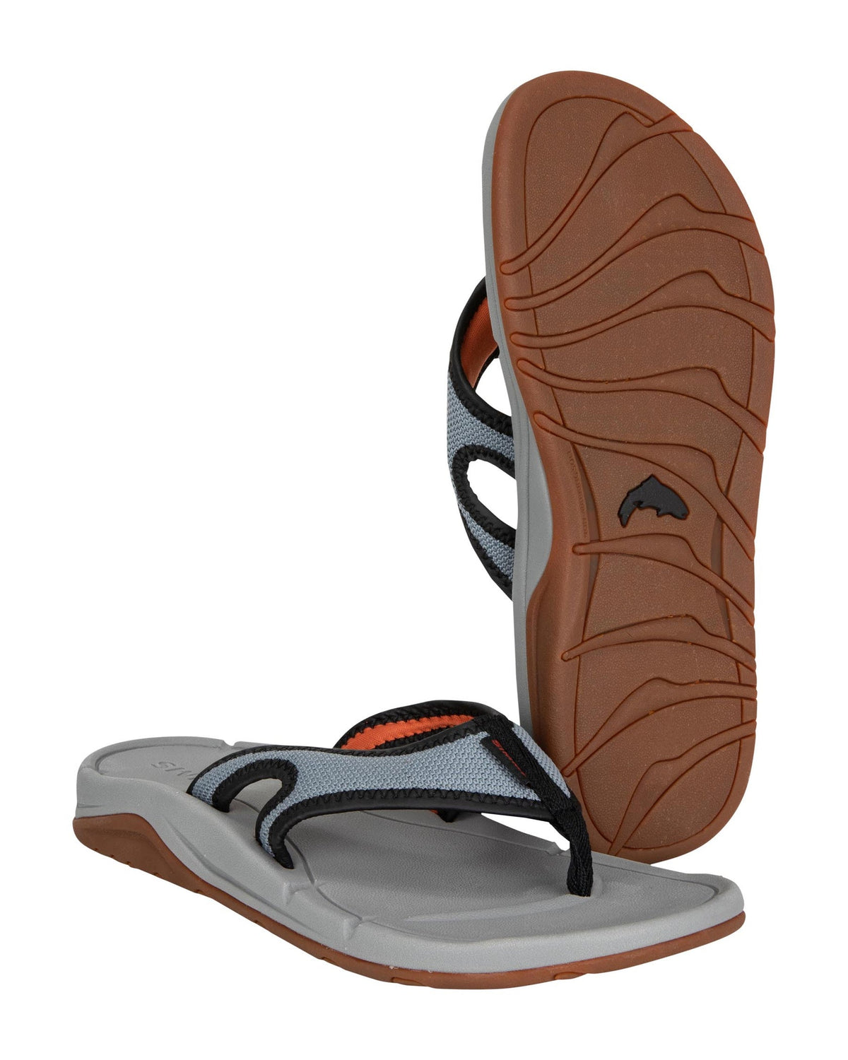 Simms Ms Challenger Flip Flop Cinder