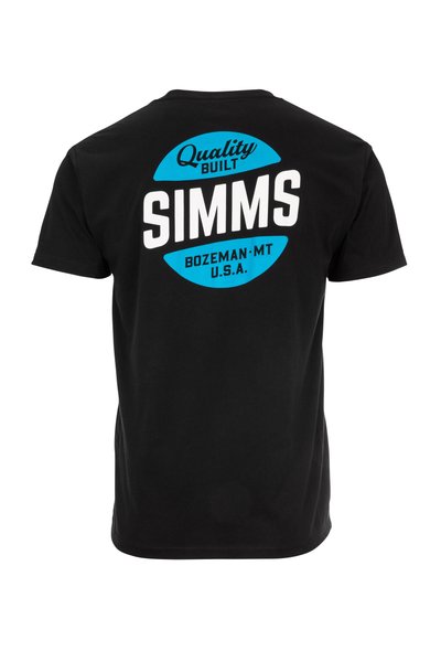 Simms Quality Built Pocket Tee Black