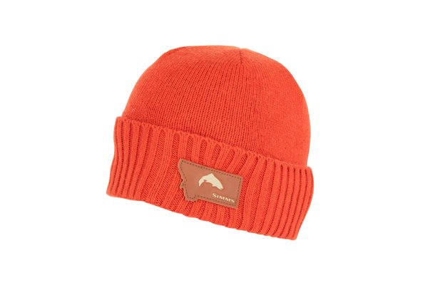Simms Big Sky Wool Beanie Simms Orange