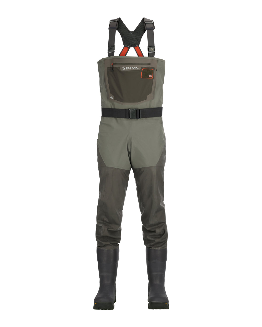 Simms G3 Guide Bootfoot Vibram Waders - Gunmetal