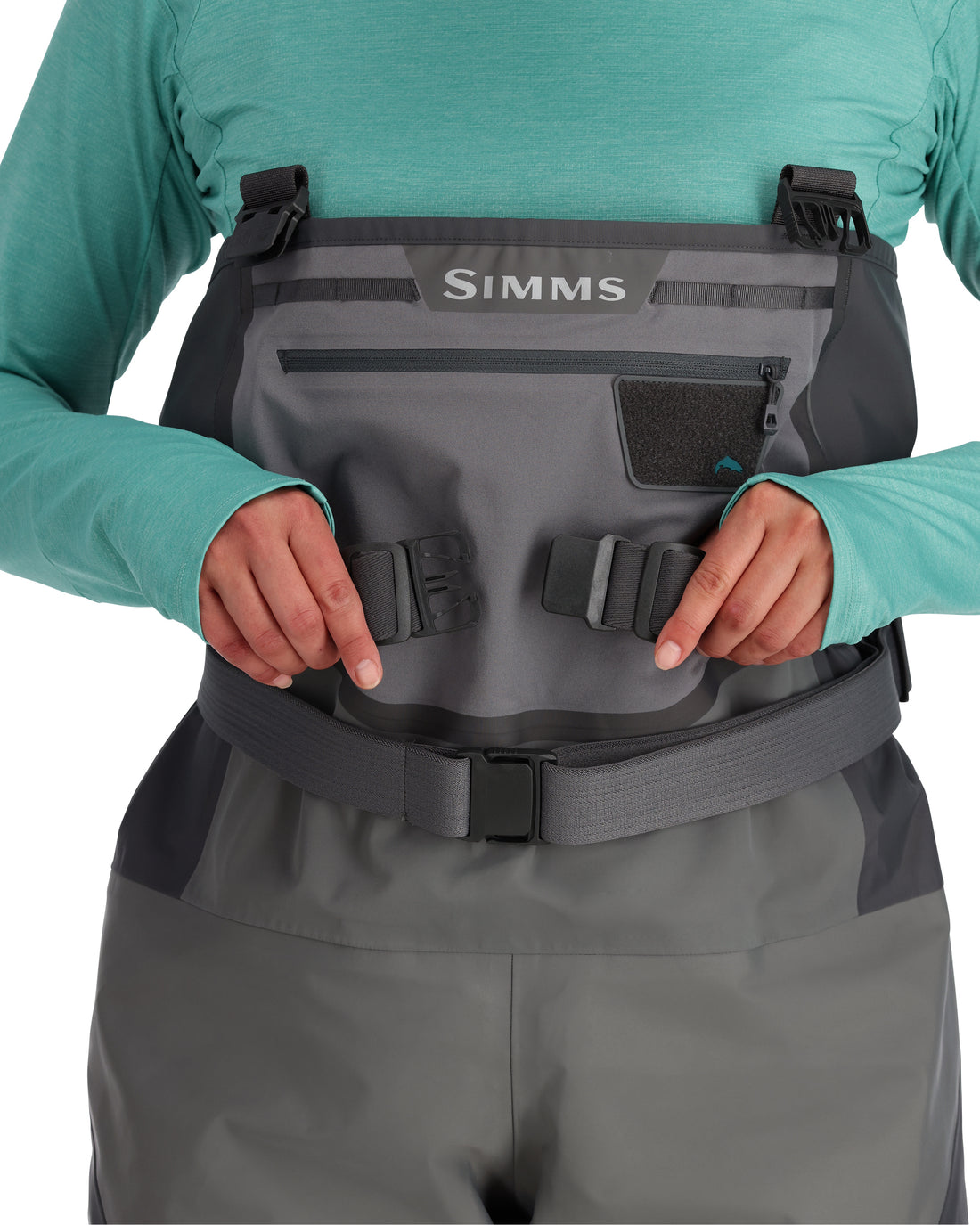 Simms Womens Freestone Stockingfoot Waders Slate