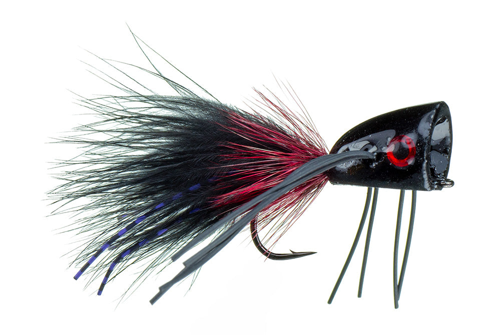bombshell fishing lures MFC Bombshell Popper Black #04