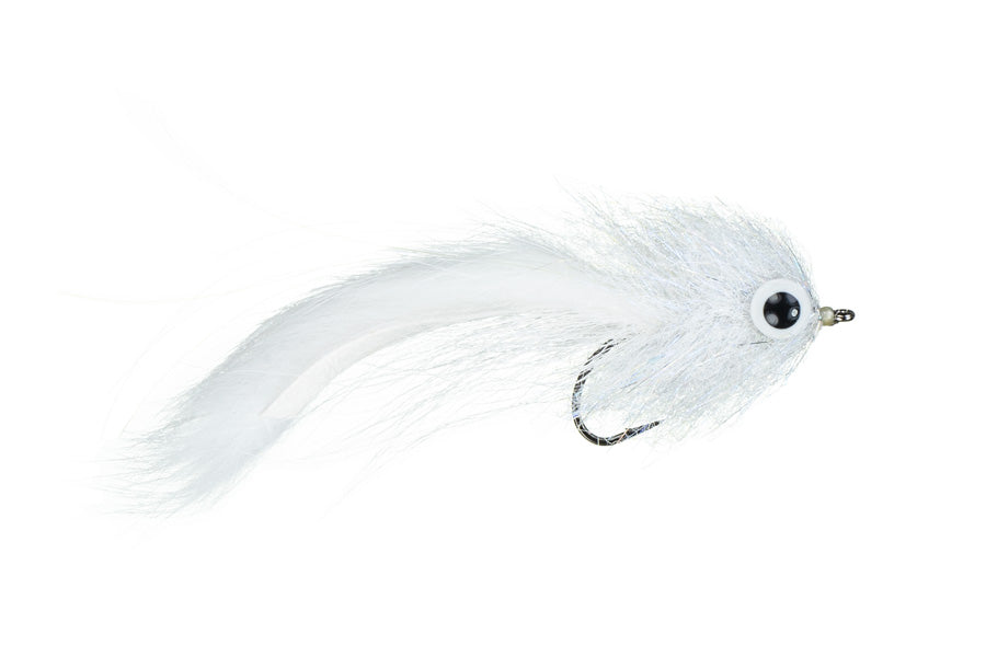 Sipple&#39;s Nabby&#39;s Minnow Fly Perfect Pearl