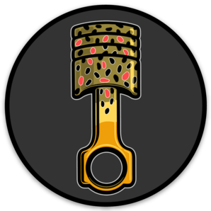 Motor City Anglers Logo Circle Sticker