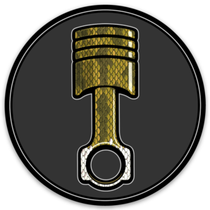 Motor City Anglers Smallmouth Logo Circle Sticker