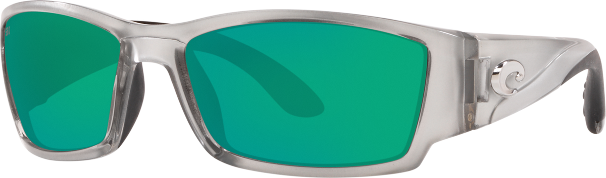 Costa Corbina Sunglasses Silver Frame Green Mirror 580 Glass