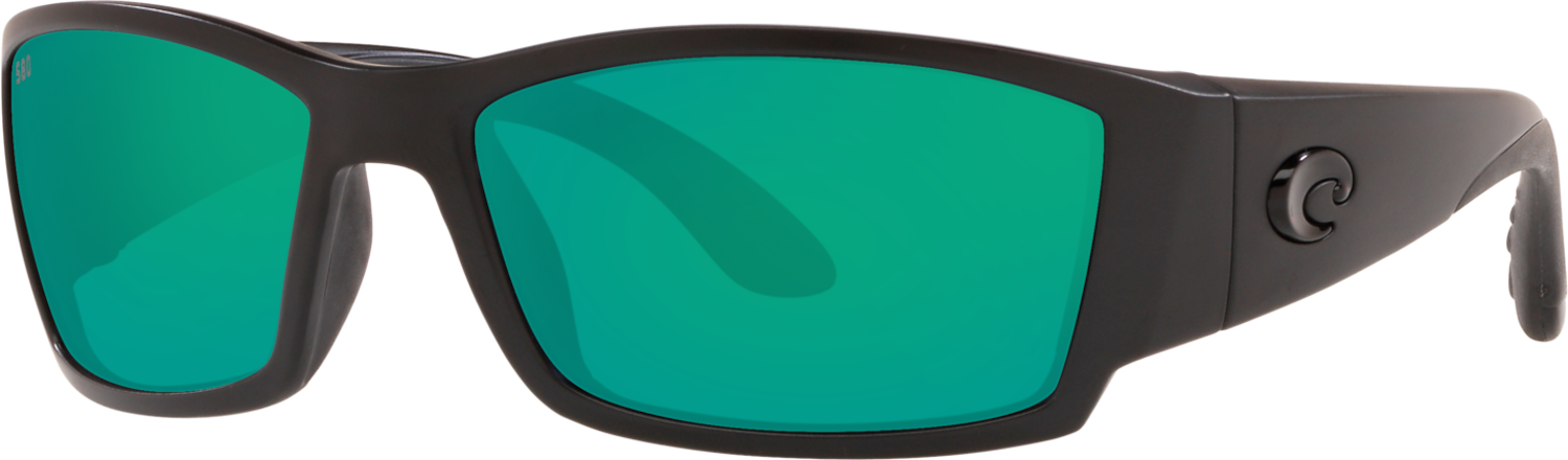 Costa Corbina Sunglasses Blackout Frame Green Mirror 580 Glass