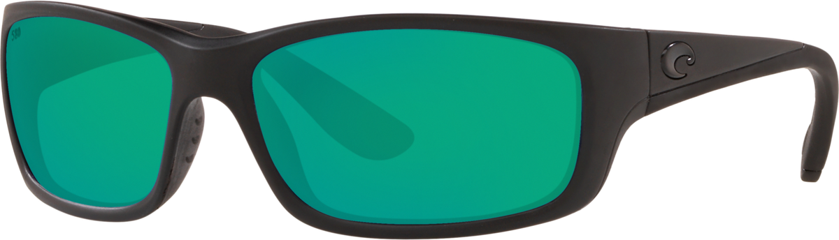 Costa Jose Sunglasses Blackout Frame Green Mirror 580 Glass