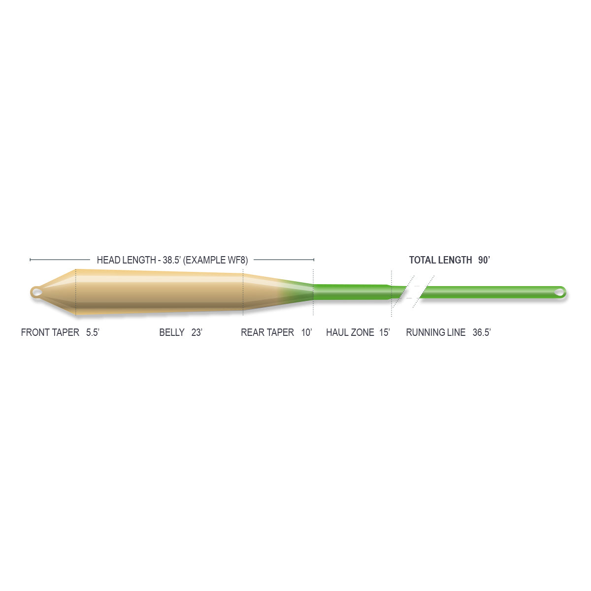 Floating Red Fly Line Airflo Ridge 2.0 Gulf Redfish Float Fly Line | Motor City Anglers