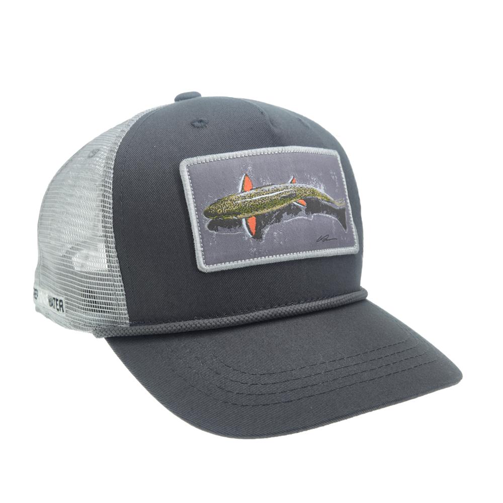 Rep Your Water Montana Wild Trout Hat Gray